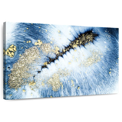 Avery Gold Powder Abstract