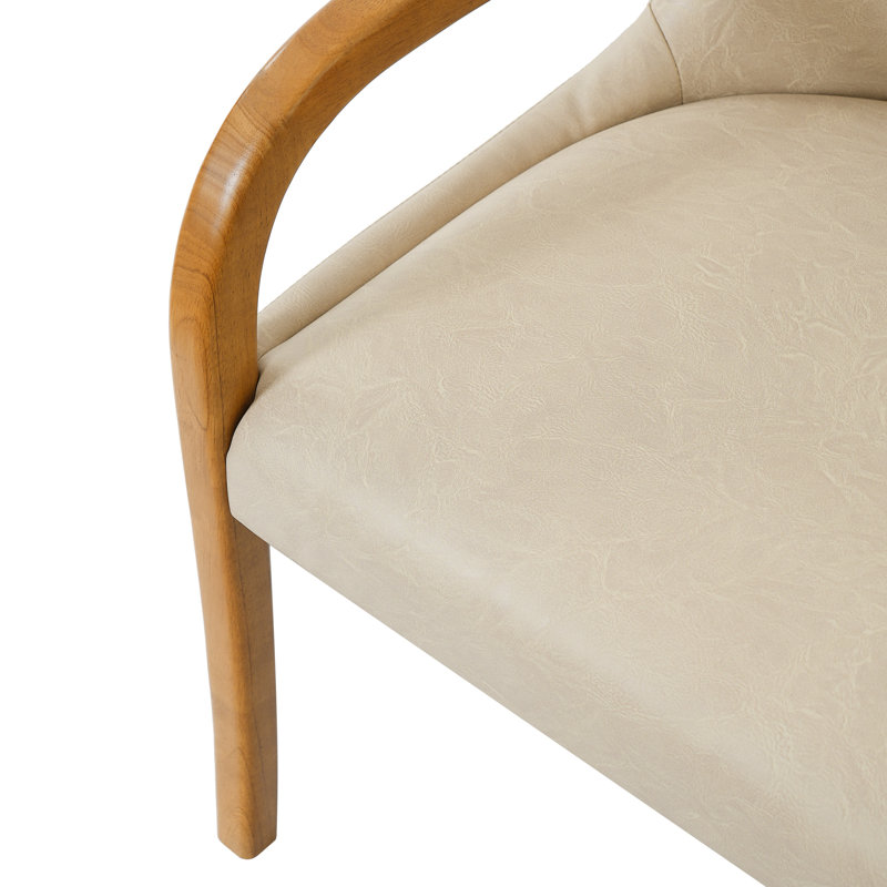 Chaises de salle à manger Brinza, Polyuréthane kaki