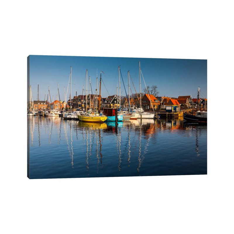 Netherlands, Urk by Mikolaj Gospodarek - Wrapped Canvas Print, 20.32 cm H x 30.48 cm W