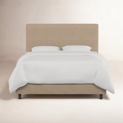 Lit plateforme tapissier Pyburn