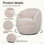 Fauteuil demi-tonneau Galleria