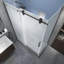 Enceinte de douche rectangulaire sans cadre Langham XL, l 60 po x P 36 po x H 80 po-53047621