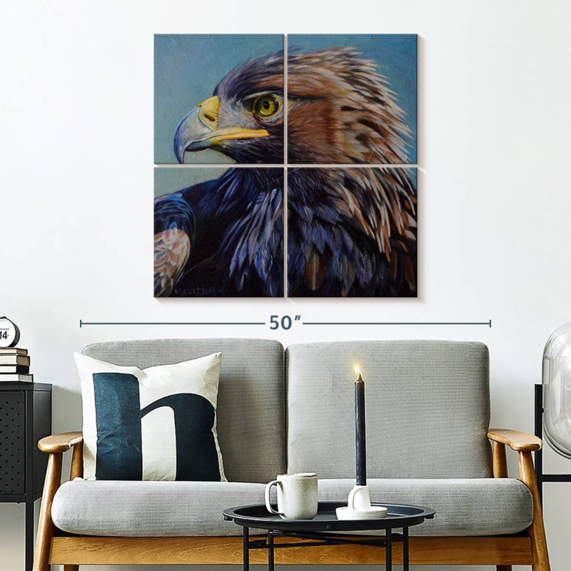 Brampt Golden Eagle, 32" H x 32" W