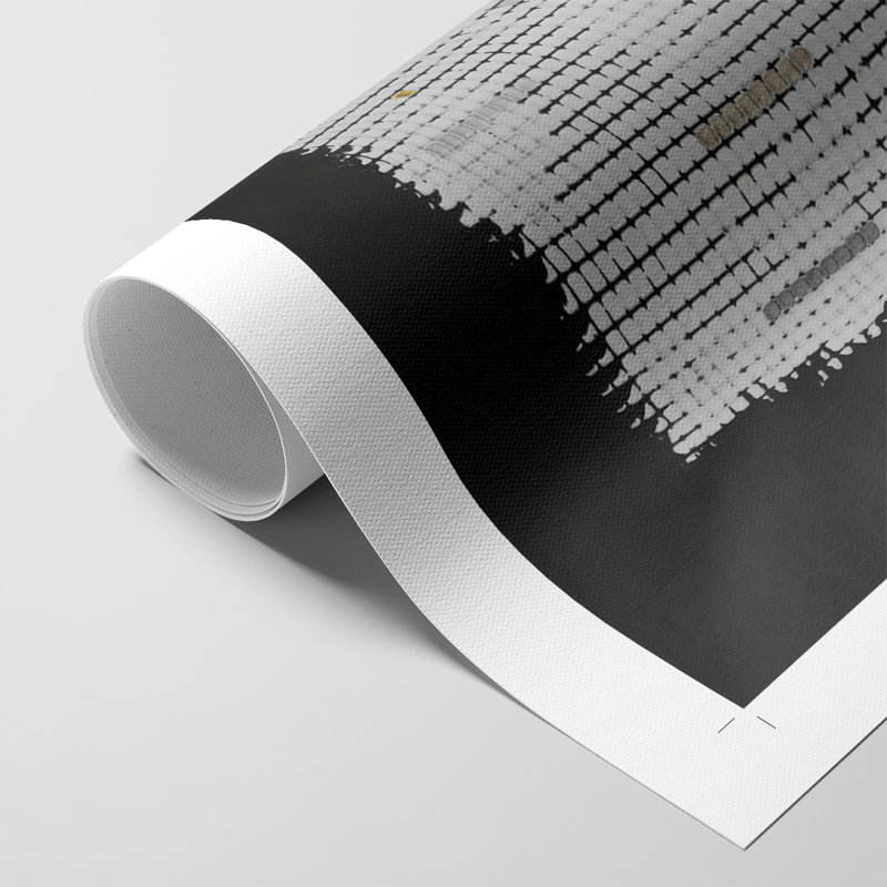 Bits & Bytes II -Canvas Print Only - NOT FRAMED, 60" H x 40" W