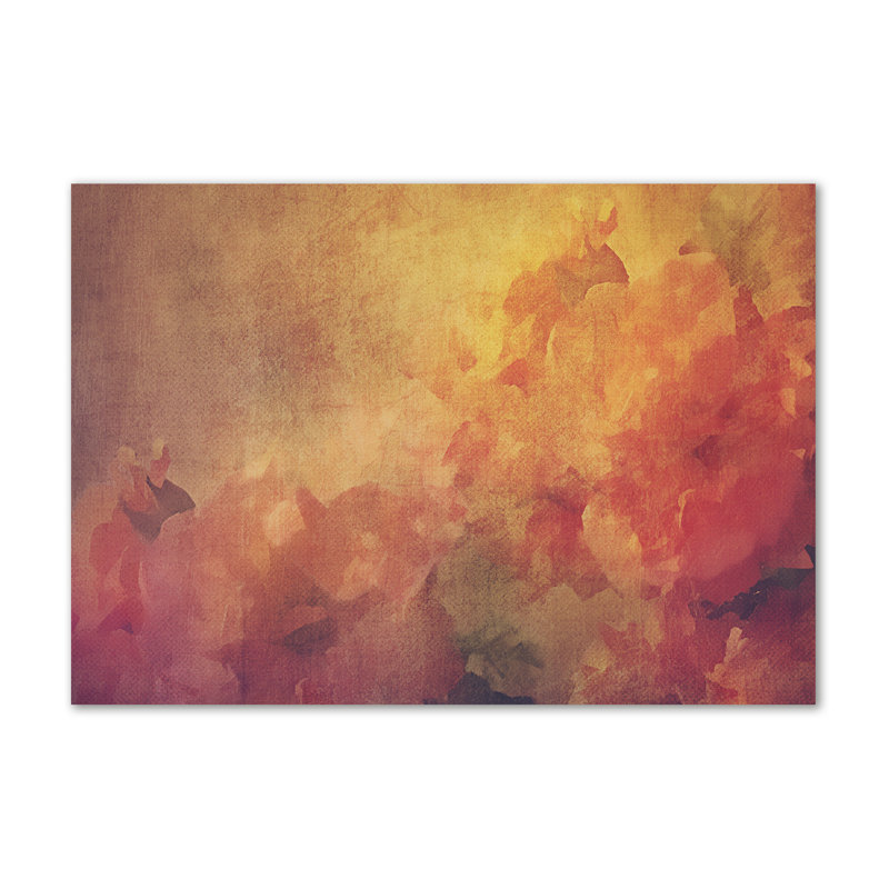 Flowers - Wrapped Canvas Print