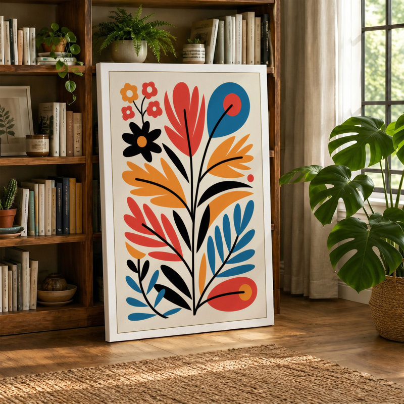 Print, 30x20 - 76.2 x 50.8 cm, Teal Border