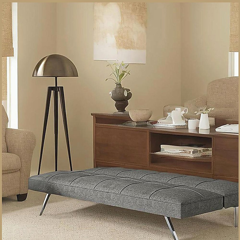Structure en métal, pied en acier inoxydable, futon, canapé
