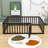 Hajer Wood Platform Bed with Fence and Door-171682155-171682150