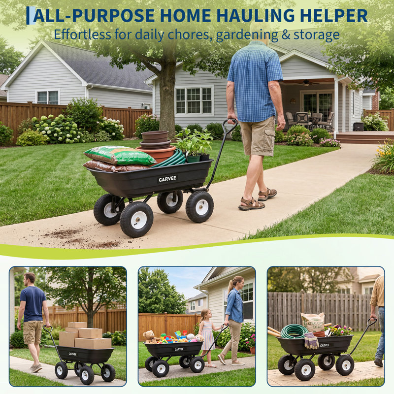 22cm H x 53cm W Utility Cart