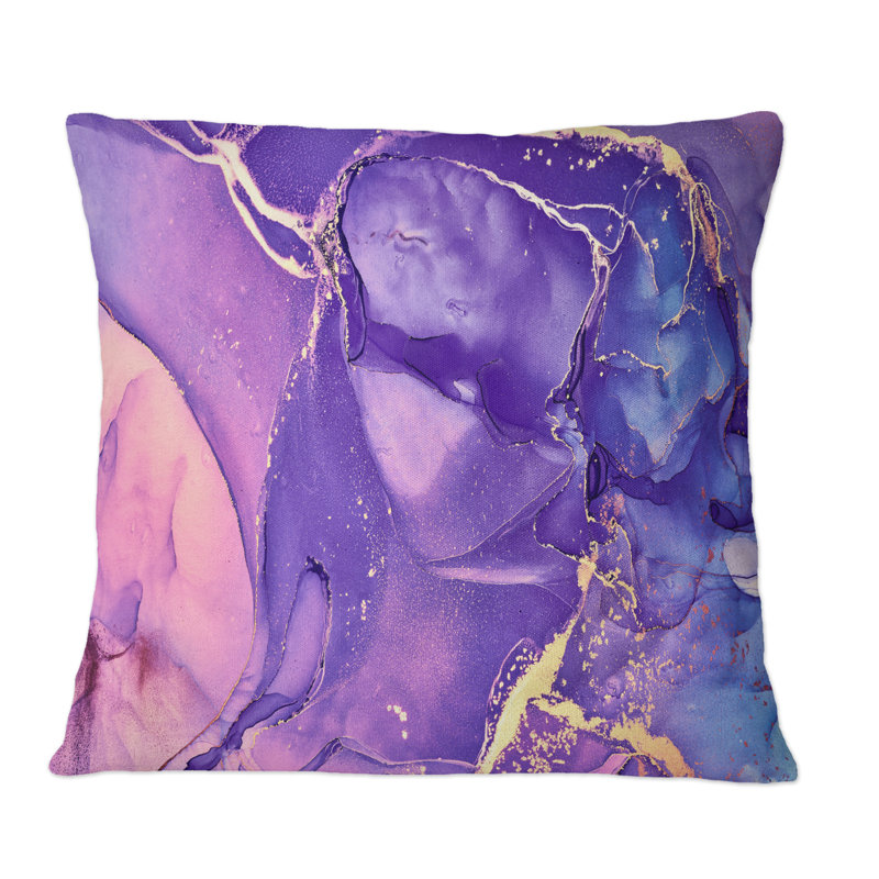 Abstract Throw Pillow, 16" x 16"