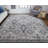 Callao Oriental Machine Woven Ivory/Black/Silver Area Rug-238911522