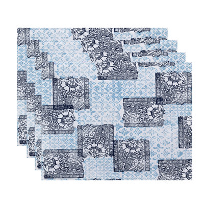 Castleman Polyester Patchwork Rectangle Placemat