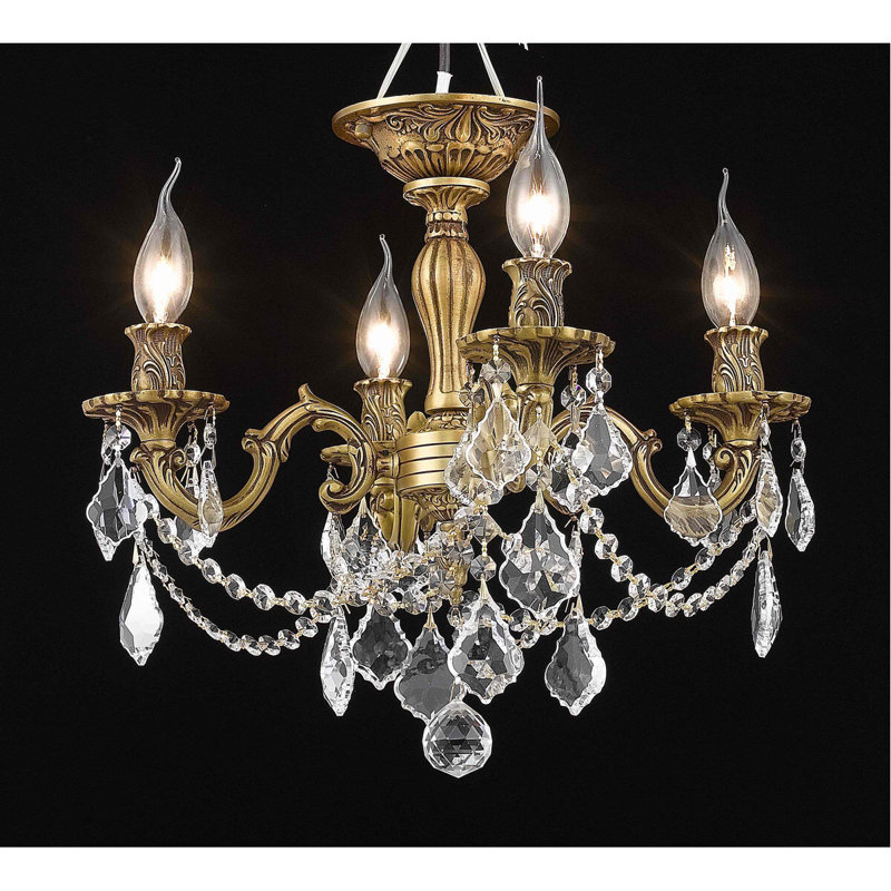 Ashmin Flush Mount, Golden Teak (Smoky) / Royal Cut