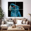 Portrait d'oiseau bleu Brampt-109119125