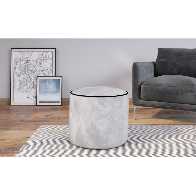 Refillable Classic Bean Bag, Silver
