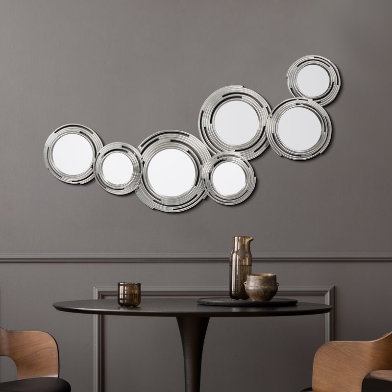 Miroirs circulaires 24 "x 59" "Descendant Reflection"