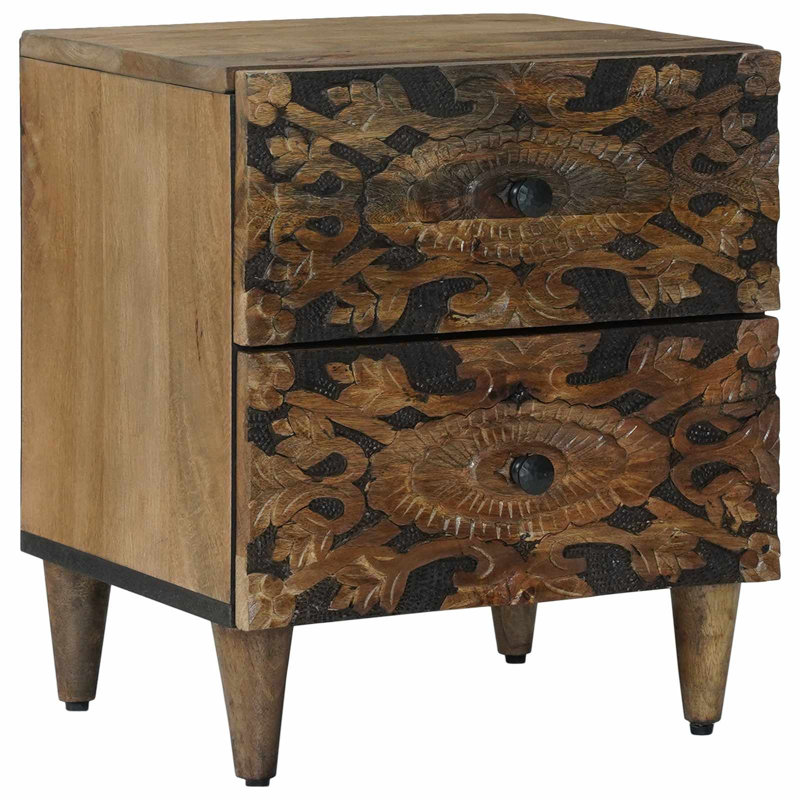Solid Wood Bedside Table