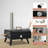 Outsunny Steel Countertop Charcoal Pizza Oven,wood