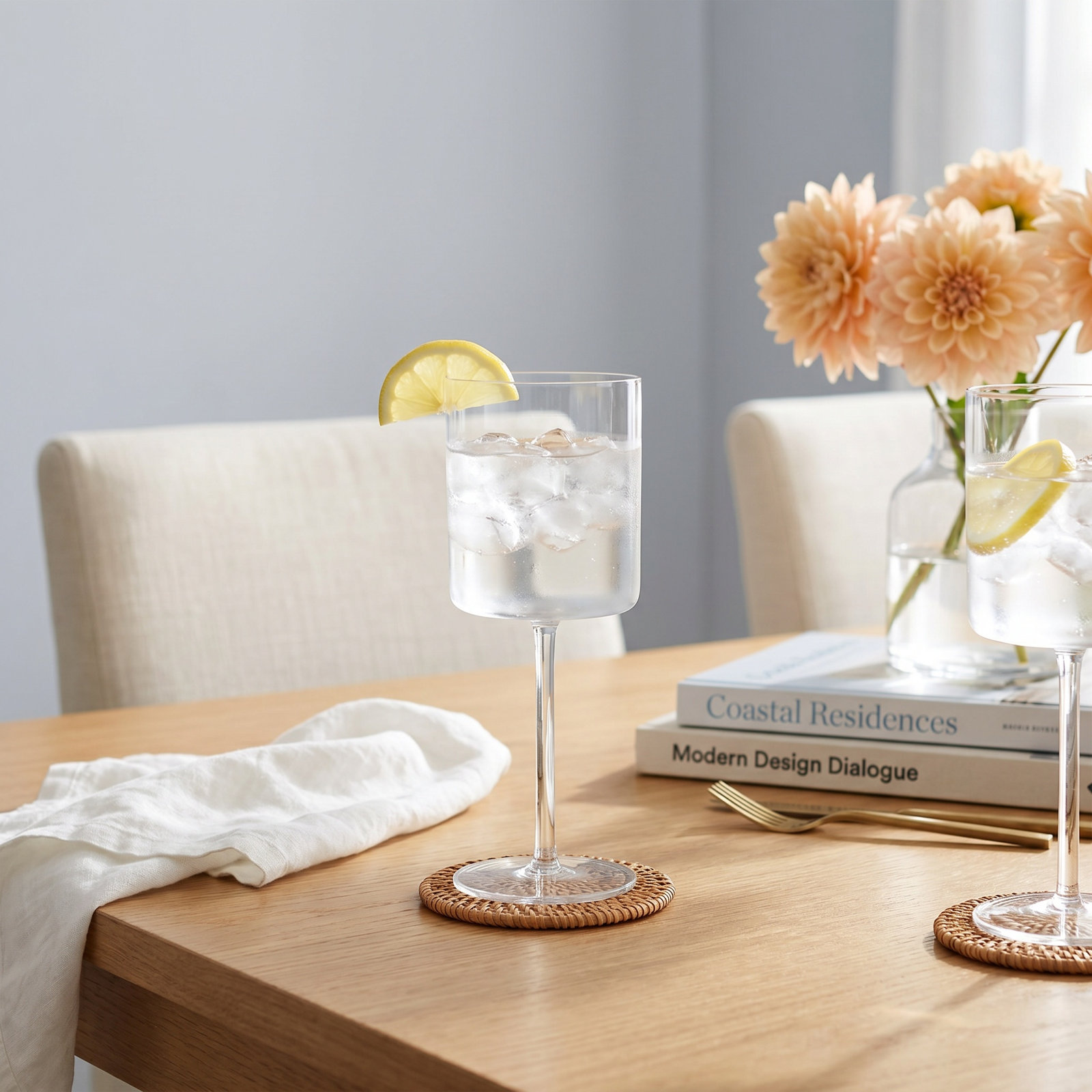 Modo Crystal White Wine Glass