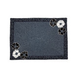 Navy Blue Flower Placemat