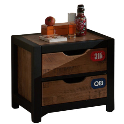 Simone 2 Drawer Nightstand