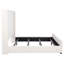 Westmere 65 po lit tapissier à oreilles Eastern King crème-106957941