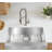 Undermount Single Bowl/Drop In Stainless Steel Kitchen Sink 18 Gauge