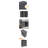 47'' Tall Metal Tool Storage Cabinet, With Ample Storage Space For Garage,Warehouse,Garden,Office, Living Room,Bathroom,Utility Room ( Slate )-938363303