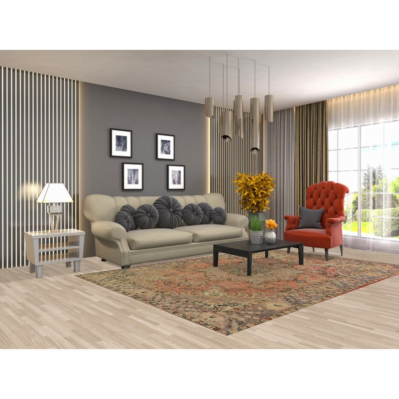Tapis traditionnel rétro 6 x 9