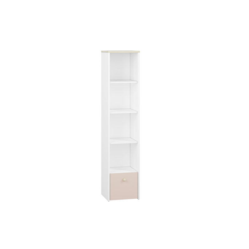 192.7cm H x 42.3cm W Geometric Bookcase