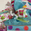 Couronne de joyeux anniversaire avec des ballons