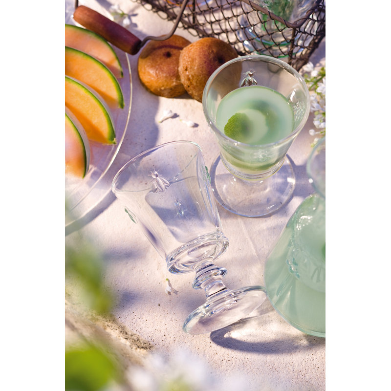 Glass Wine Glass, 8 oz, Clear