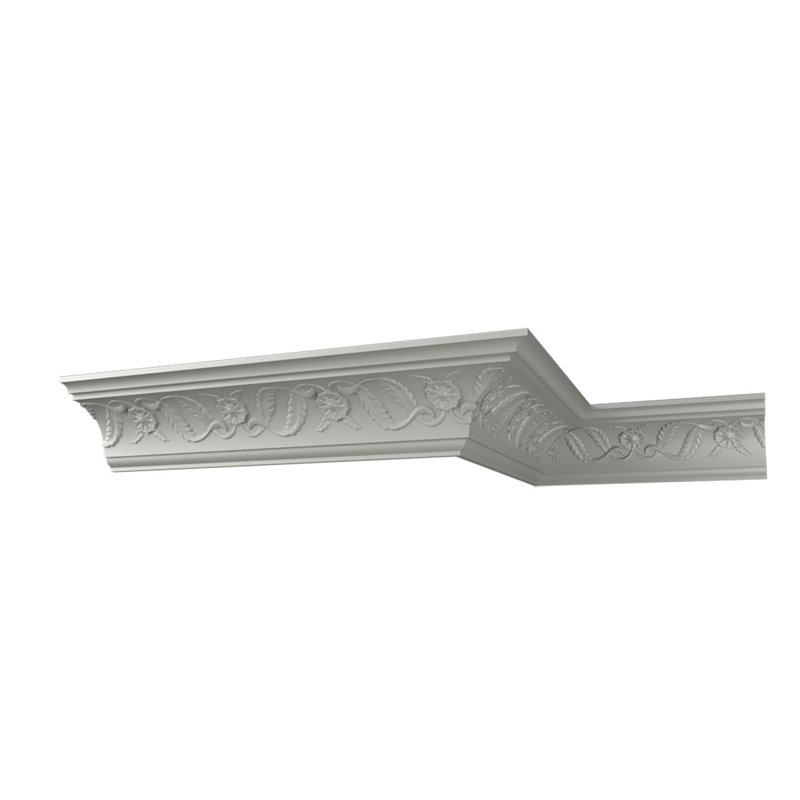 McKinney 96" Gray Polyurethane Crown Moulding