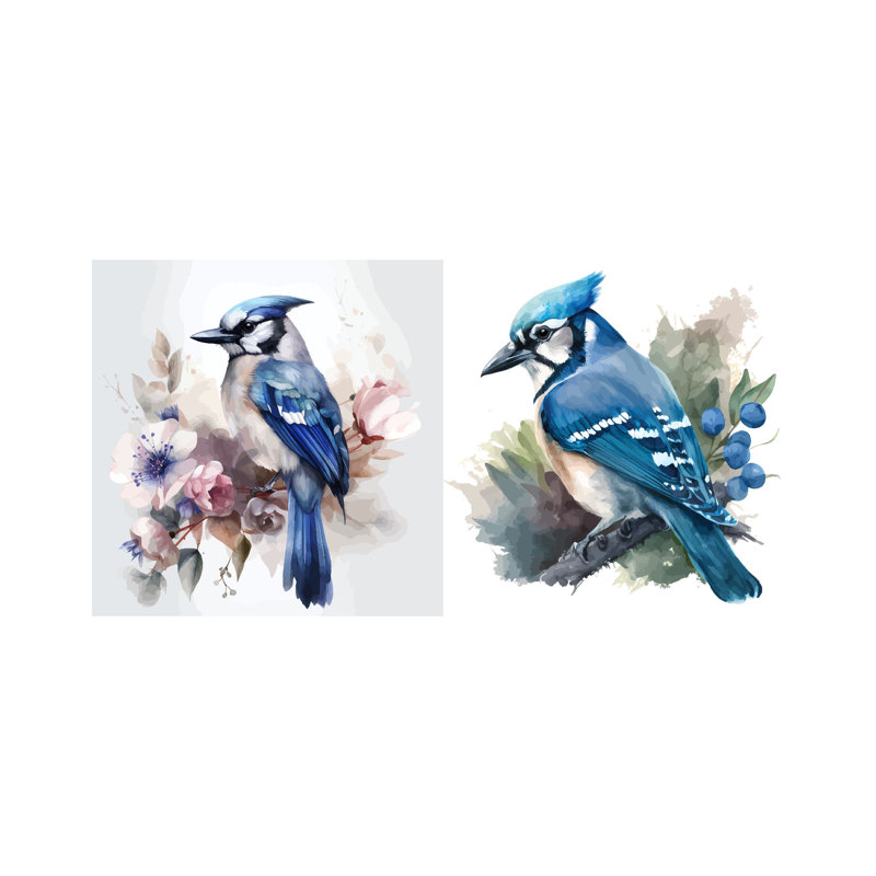Ensemble de 2 serviettes suédoises Blue Jays