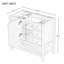 Base de meuble-lavabo simple 35,5 po seulement-97744235
