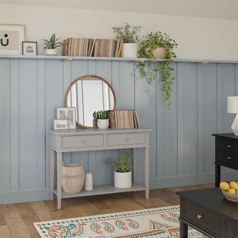 Denneen 104.4cm Console Table, Grey