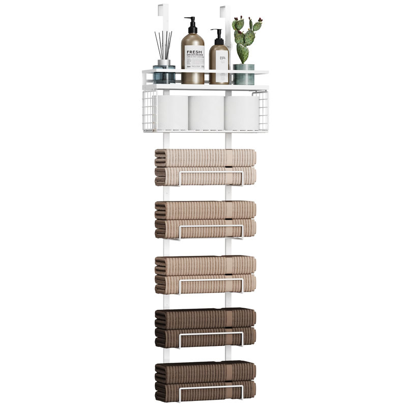 Porte-serviettes de salle de bain, White