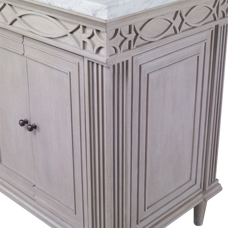 Seville 72'' Double Bathroom Vanity with Quartz Top