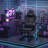 Deep Black Ergonomic Gaming Chair With Massage And Lumbar Support, Footrest And Headrest, Height Adjustable And Swivel.