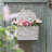 Rustic Metal Wall Planter for Outdoor/Indoor Plants, Fresh & Faux Flower,Farmhouse Wall Decor for Outside Porch Garden-1179959281