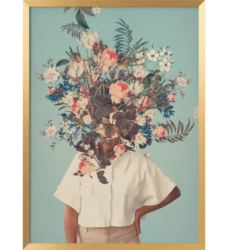 Pop Art & Retro "It's Spring" par Frank Moth, reproduction d'art encadrée, H 20 po x l 16 po