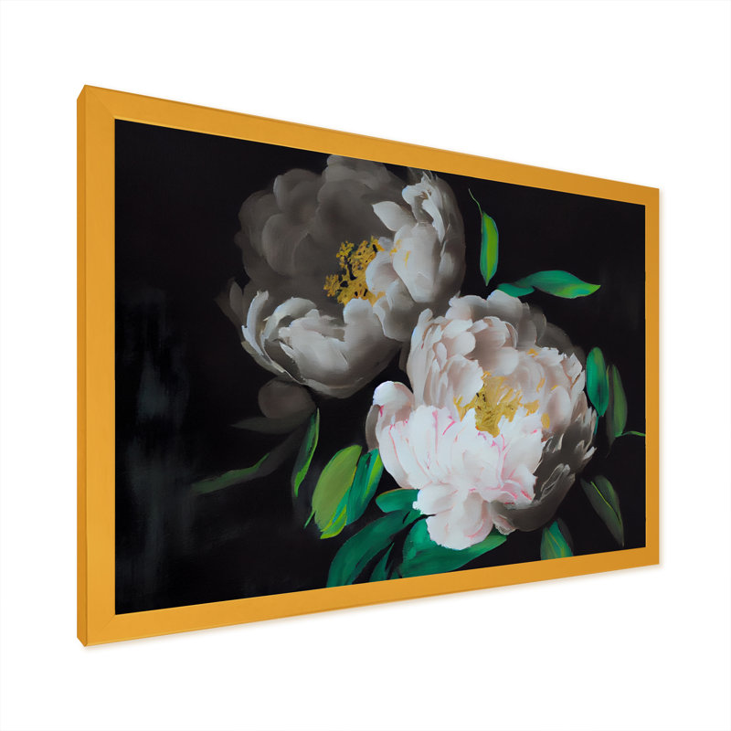 Annelieke - reproduction d'art sur toile, H 34 po x l 44 po x P 1,5 po, Toile avec cadre photo doré