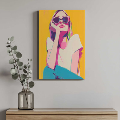 Chroma Shades II by ARTIST Canvas Art Print