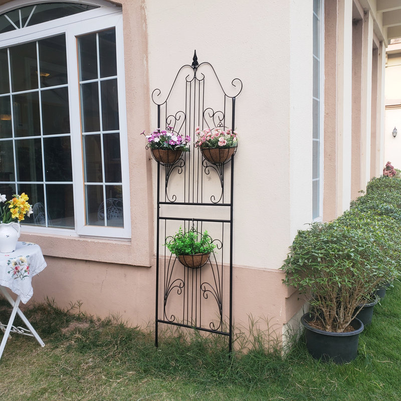  1 Pack Trellis For Climbing Plants 82.7" H X 26.7" W Metal