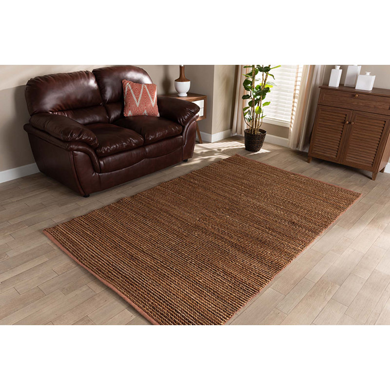 Tapis naturel tissé à la main