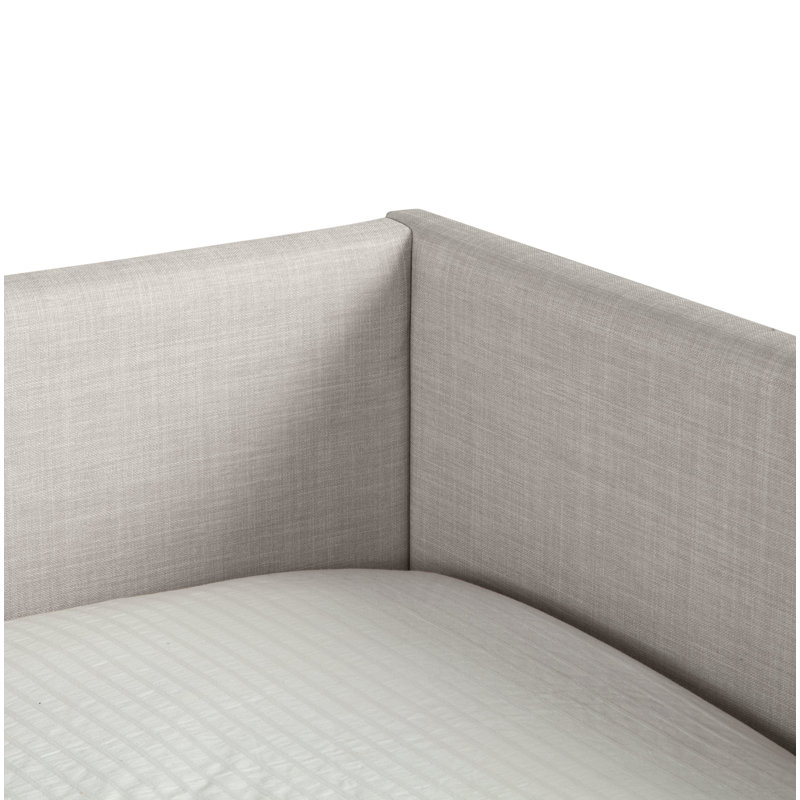 Lit de jour simple Oslo, Lin beige