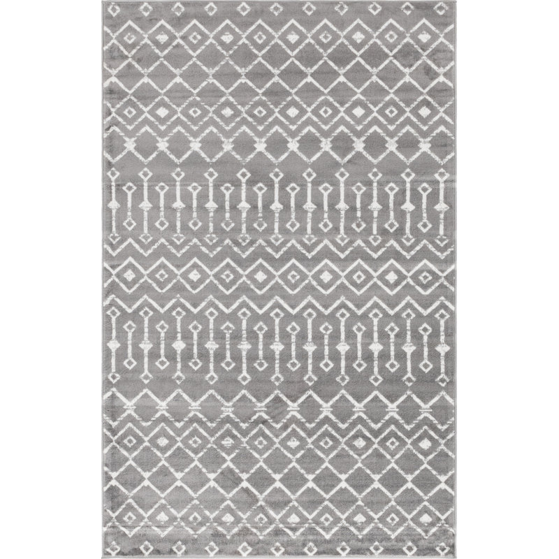 Moroccan Area Rug, Rectangle 152 x 244cm