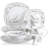 20 Piece Porcelain China Dinnerware Set - Service for 4