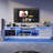 Zytha 80" TV Stand For Tvs Up To 90", Modern Media Console With RGB LED Light And Built-In Charging Station, Large Storage Space   -1580661069-1590245115