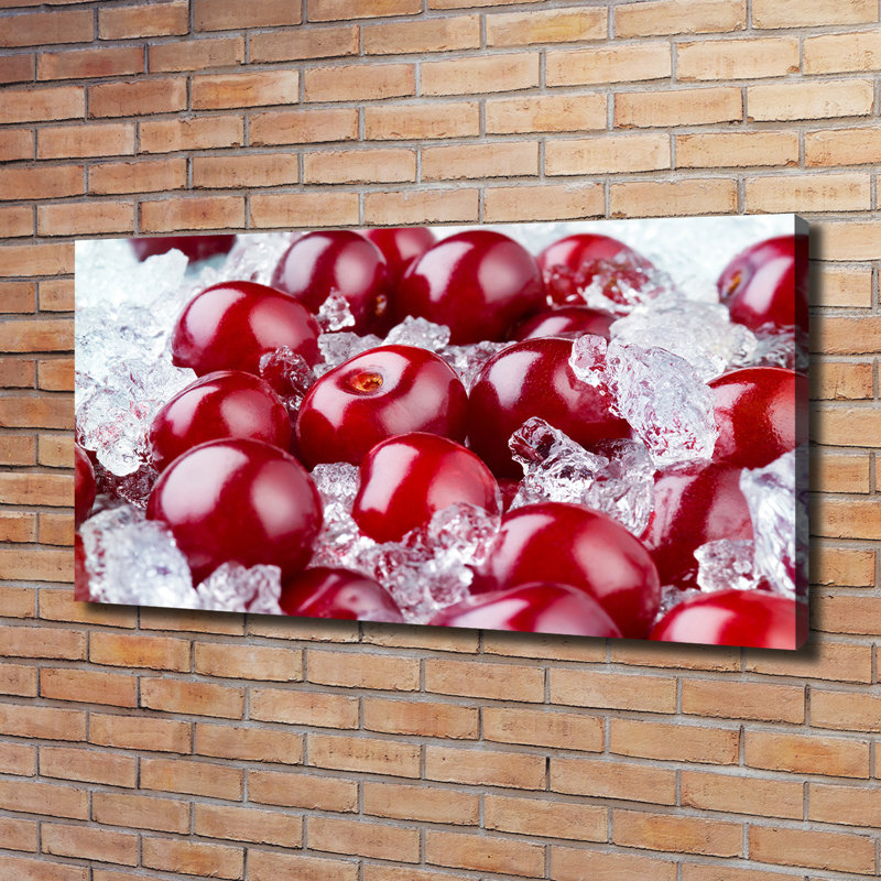Iced Cherry - Wrapped Canvas Print